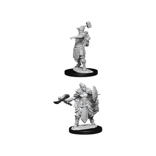 D&D Nolzur's Marvelous Miniatures - Female Half-Orc Barbarian