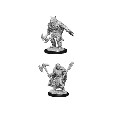 D&D Nolzur's Marvelous Miniatures - Male Half-Orc Barbarian