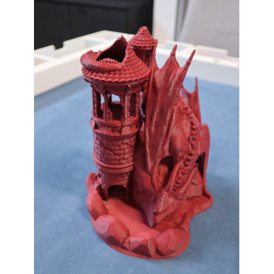 The Watchtower Dragon – 3D Printed Dice Tower