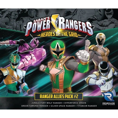 Power Rangers: Heroes of the Grid – Ranger Allies Pack #2 - Damaged