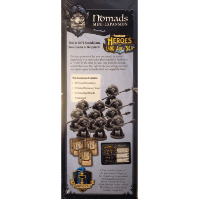 Heroes of Land, Air & Sea: Heroes of Land, Air & Sea: Nomads Mini-Expansion