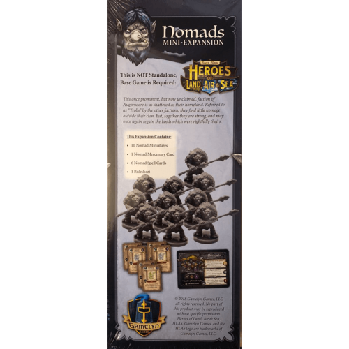 Heroes of Land, Air & Sea: Heroes of Land, Air & Sea: Nomads Mini-Expansion