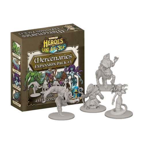 Heroes of Land, Air & Sea: Mercenaries Expansion Pack 3 (Exp)