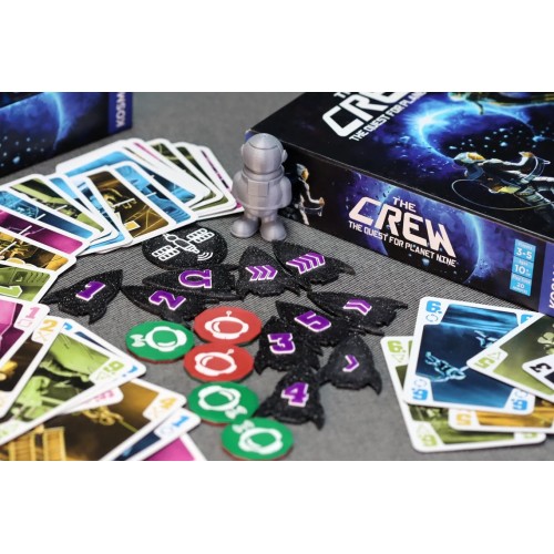 Upgraded tokens suitable for ‘The Crew – The Quest for Planet Nine’