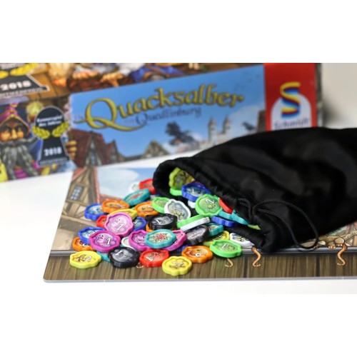 Token shields suitable for ‘Quacks of Quedlinburg’ Base Game & expansions (383 rings)