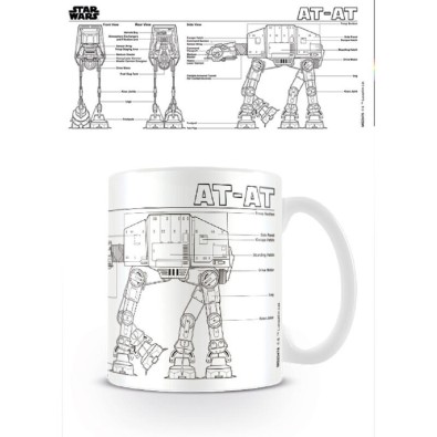 Star Wars At At Sketch Mug