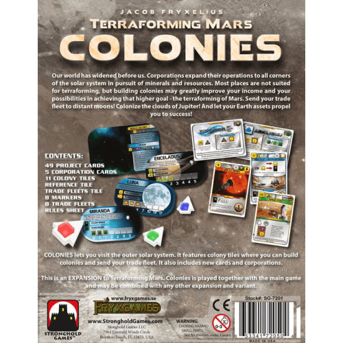Terraforming Mars: Colonies