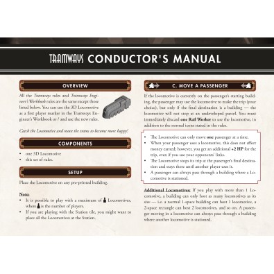 Tramways: Conductor's Manual (Exp)