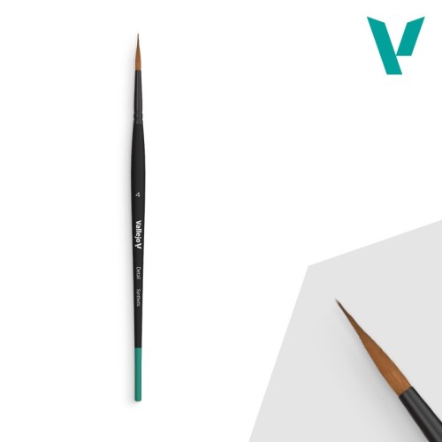 Vallejo Detail - Round Synthetic Brush No. 4