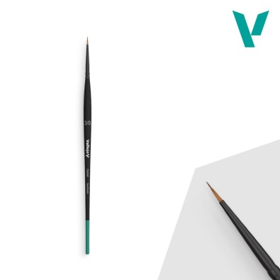 Vallejo Detail - Round Synthetic Brush No. 3/0