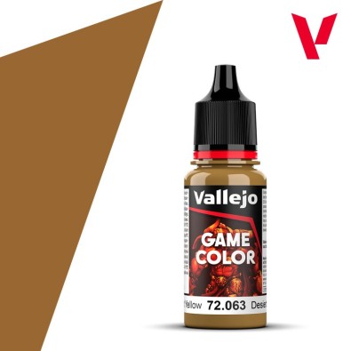 Vallejo Color - Desert Yellow (18 ml)