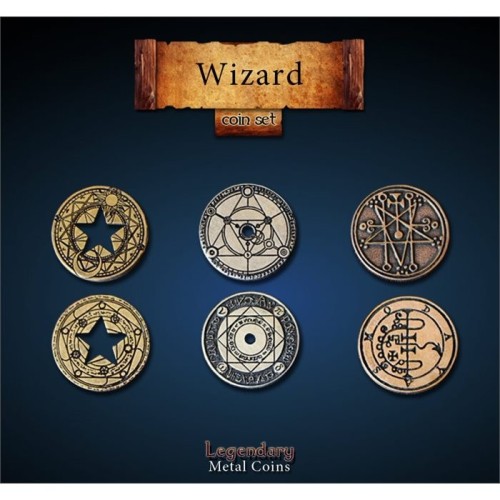 Wizard Silver Coin
