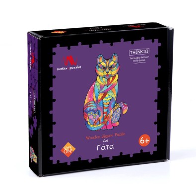Wooden Jigsaw Puzzle – Cat